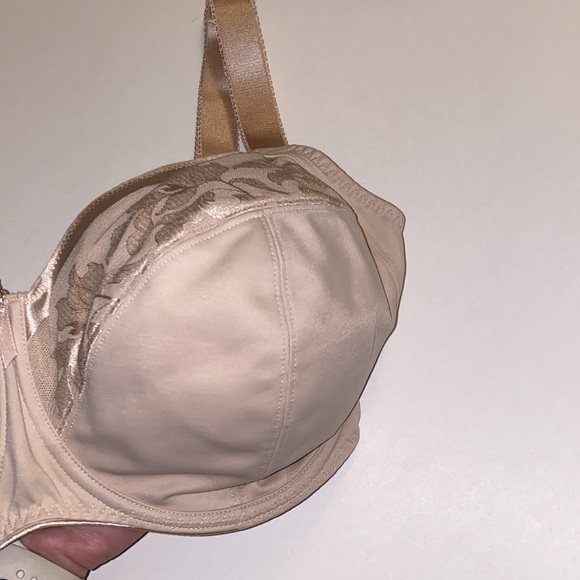 30M Fantasie 2982 UK 30J Nude Bra VGUC Wide Straps Rose Gold Loop Bow FL2982NAE - Picture 6 of 16